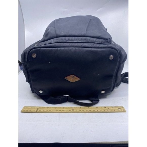 Mz Wallace Cece Moto Black Nylon Backpack - Picture 4 of 12